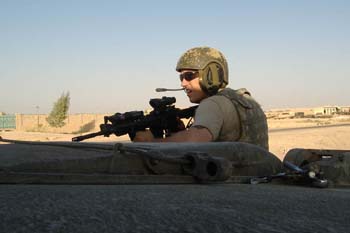 RSO on Tank